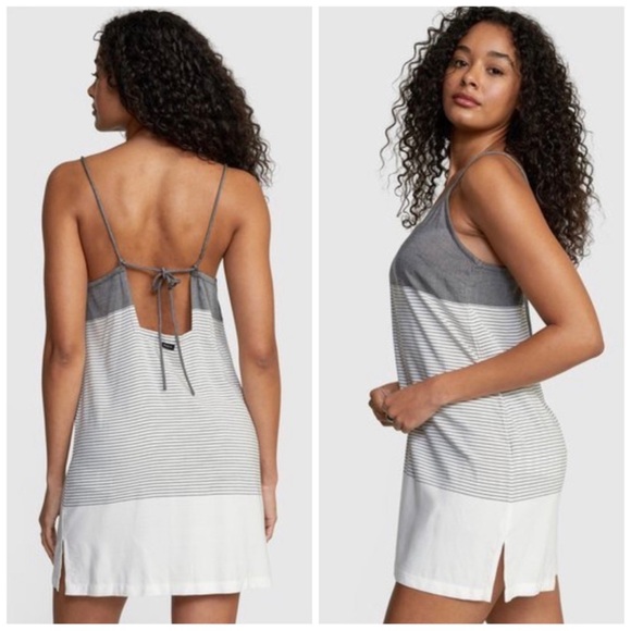 RVCA Women's Striped Dress - Picture 2 of 5